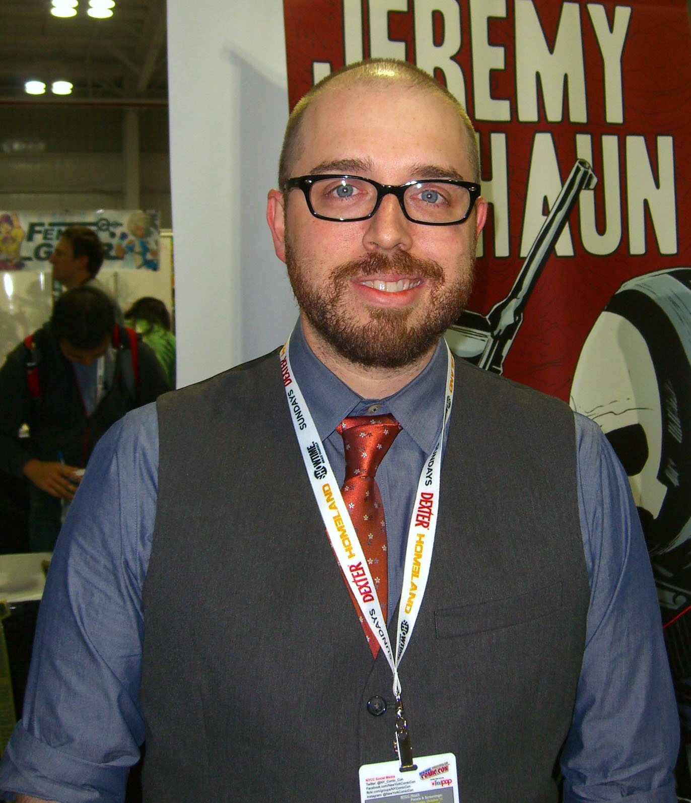 Haun at the 2012 [[New York Comic Con]]