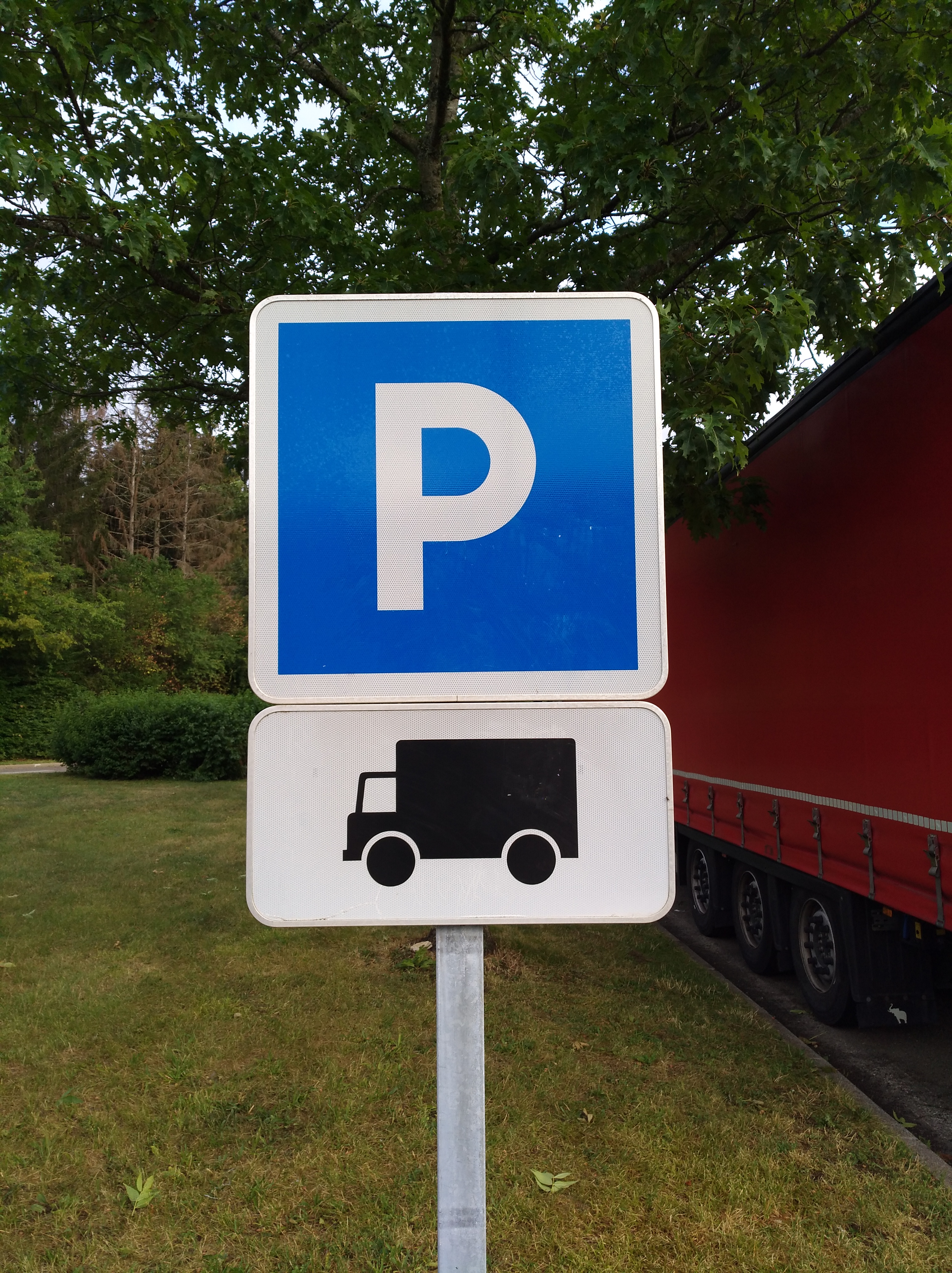 Panneaux parking