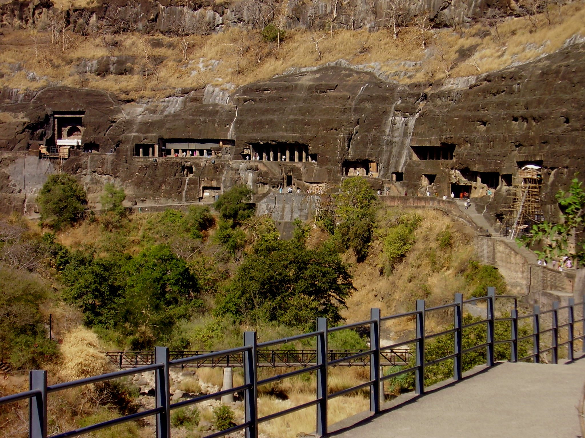 Buddha statue in the Ajanta Caves, UNESCO World Heritage Site, Maharashtra,  India, Asia. - Album alb3751394