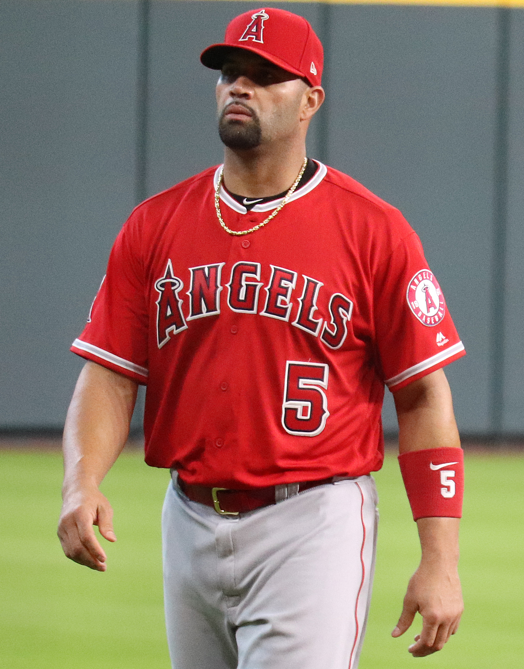 I decided to photoshop recently signed Albert Pujols in a