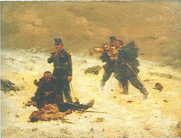 File:Alphonse Chigot (1823-1917), Le Duel (1908), oil painting, Musée de Valenciennes.jpg