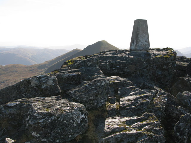 File:Ben More Trig Point - geograph.org.uk - 1542677.jpg