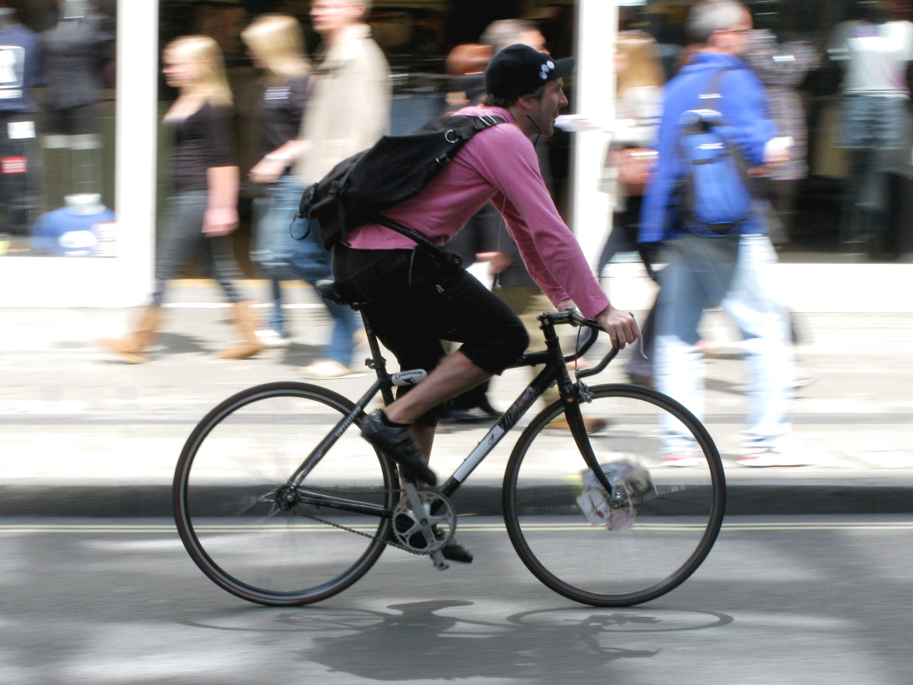 bike messenger style