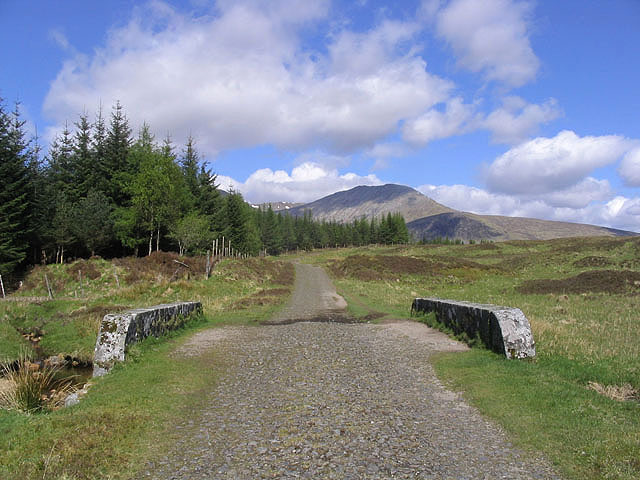 Bridge over the Allt Doire Mhic Laimh - geograph.org.uk - 434883