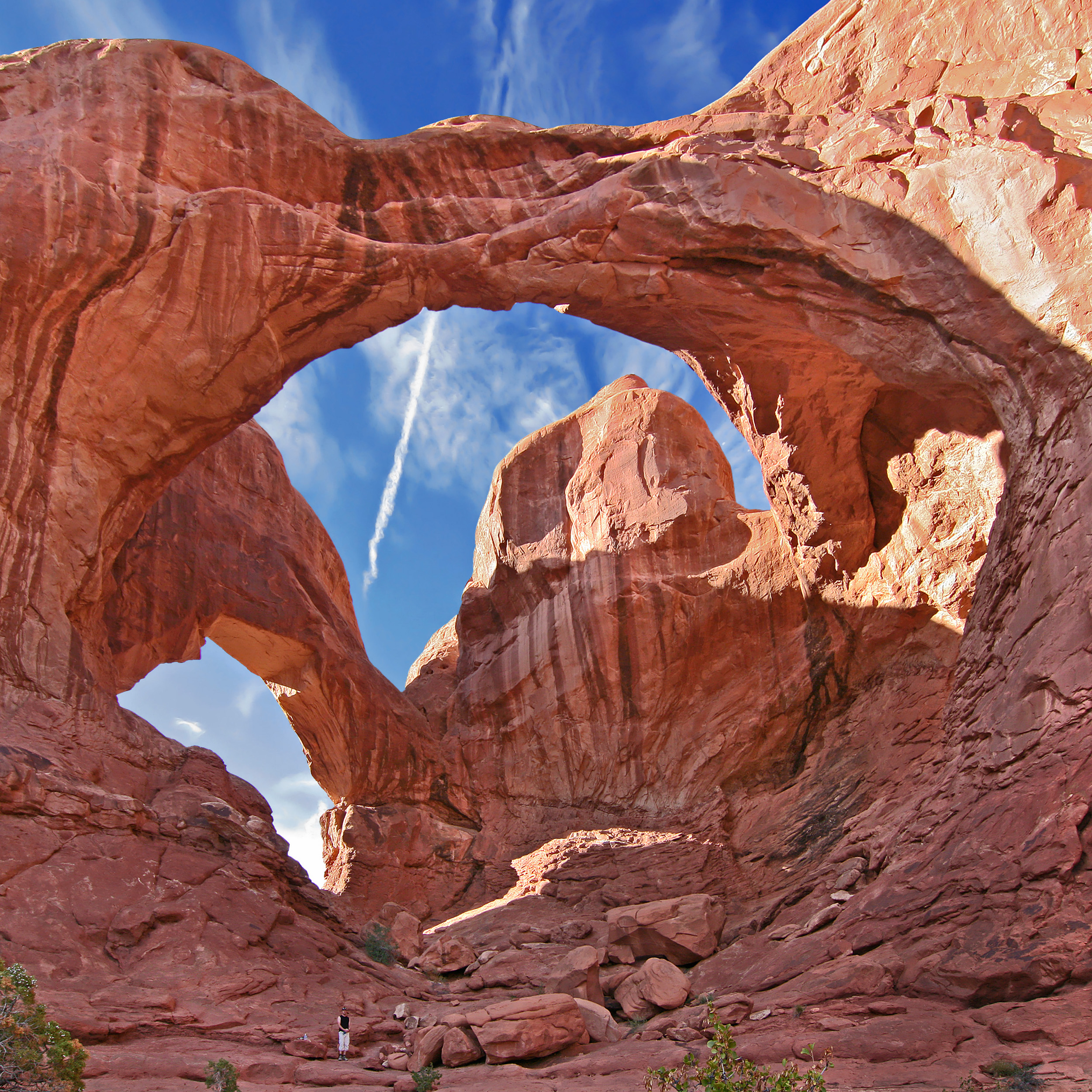 File Double Arch Arches National Park 2.jpg Wikimedia Commons