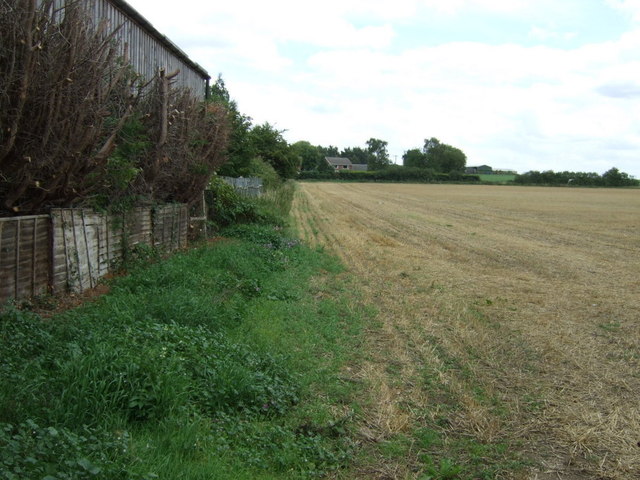 File:Farmland and hedgerow, Langford - geograph.org.uk - 4618963.jpg