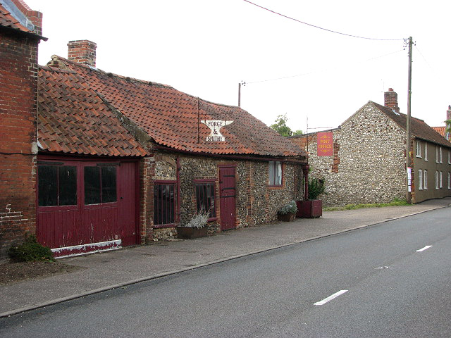 File:Forge and Smithy and Post Office - geograph.org.uk - 908427.jpg