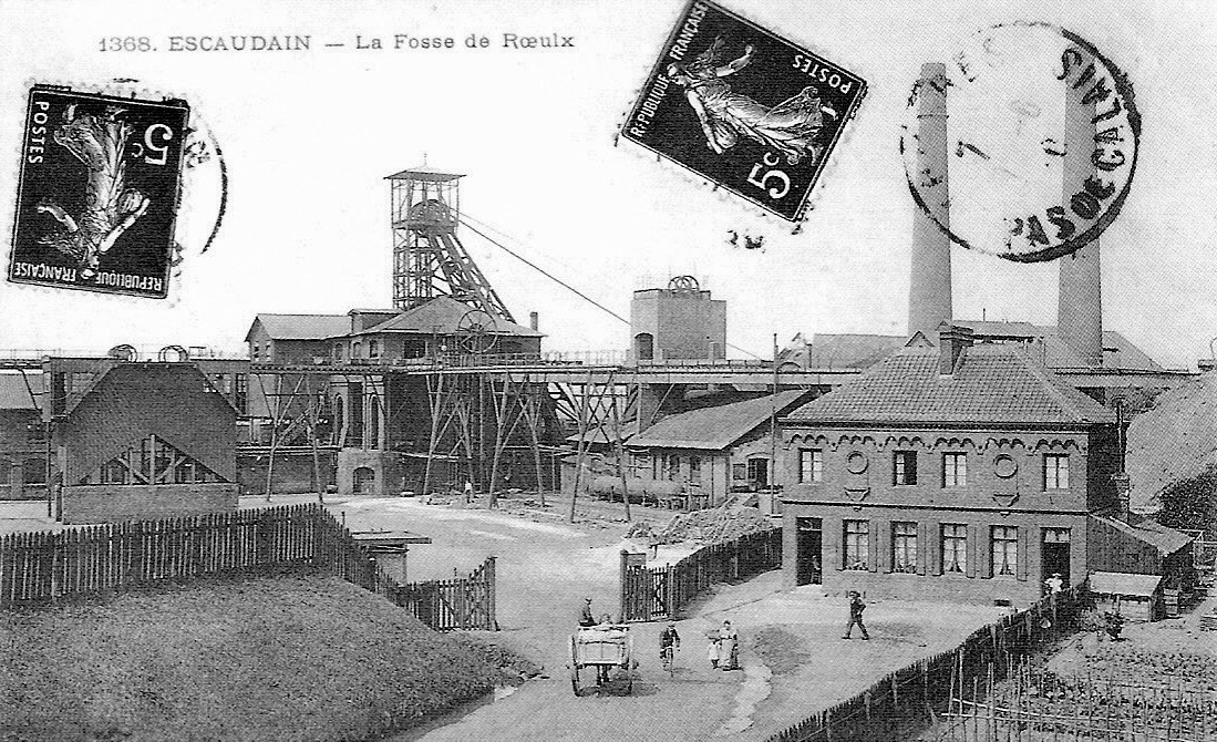 mine du nord de la France en 1913