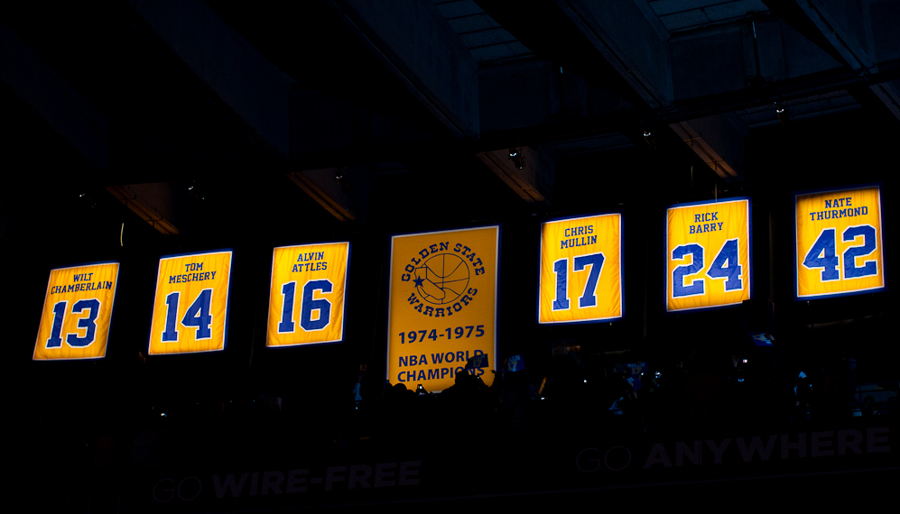 golden state jersey numbers