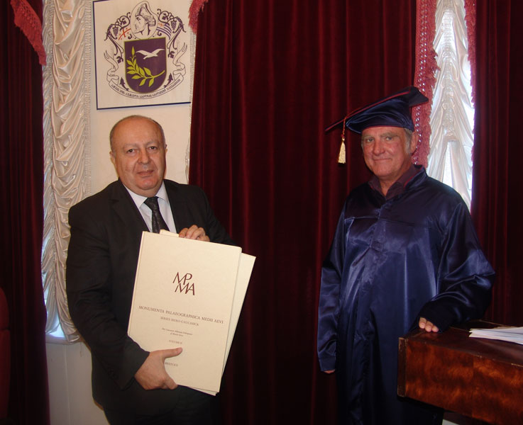 Jost Gippert, Universidade Batumi, 2013