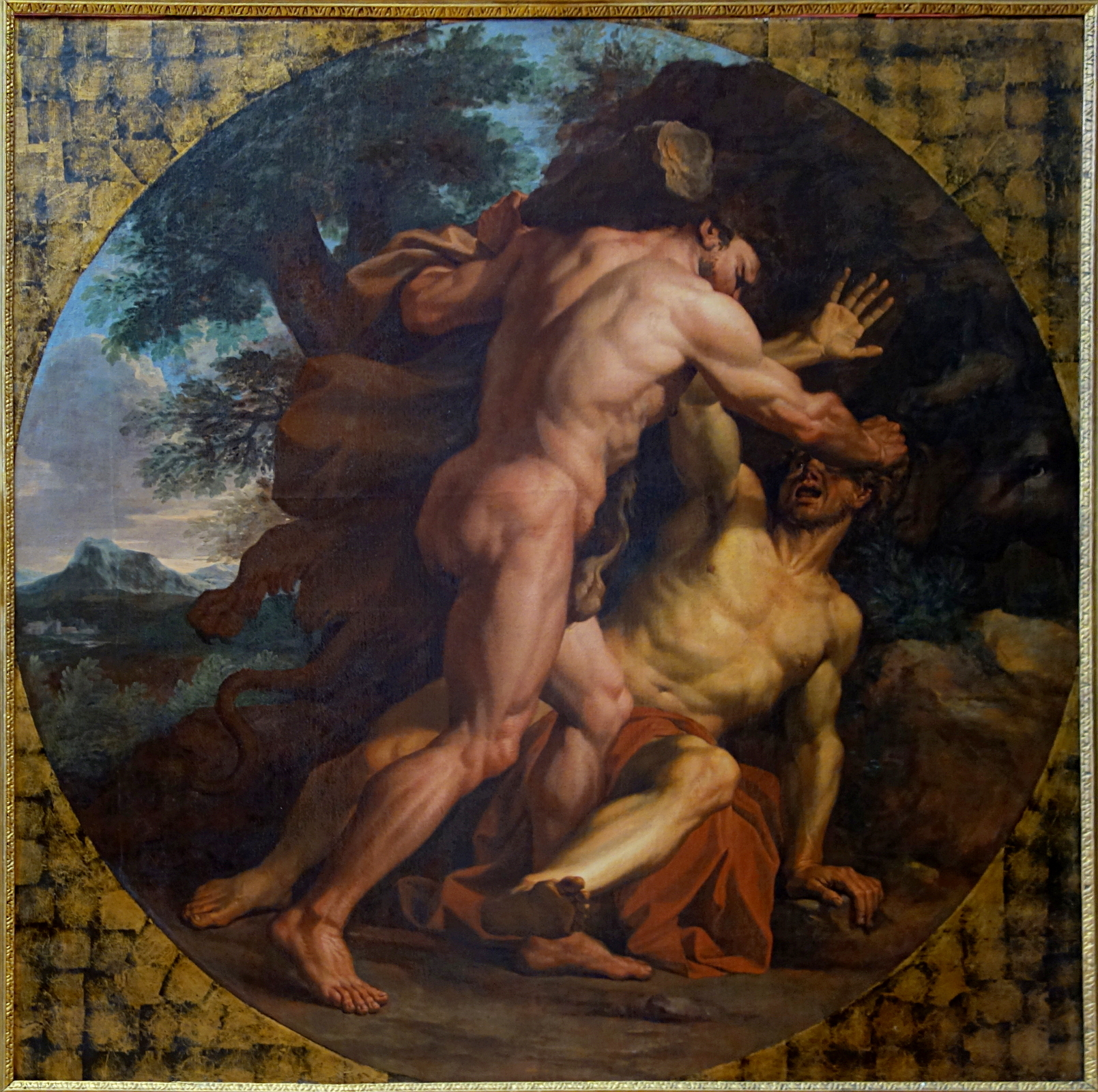 Hercules fighting achelous tattoo