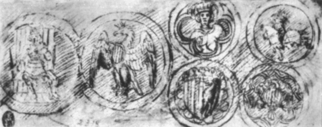 File:Pisanello, disegni, louvre 2318v.jpg