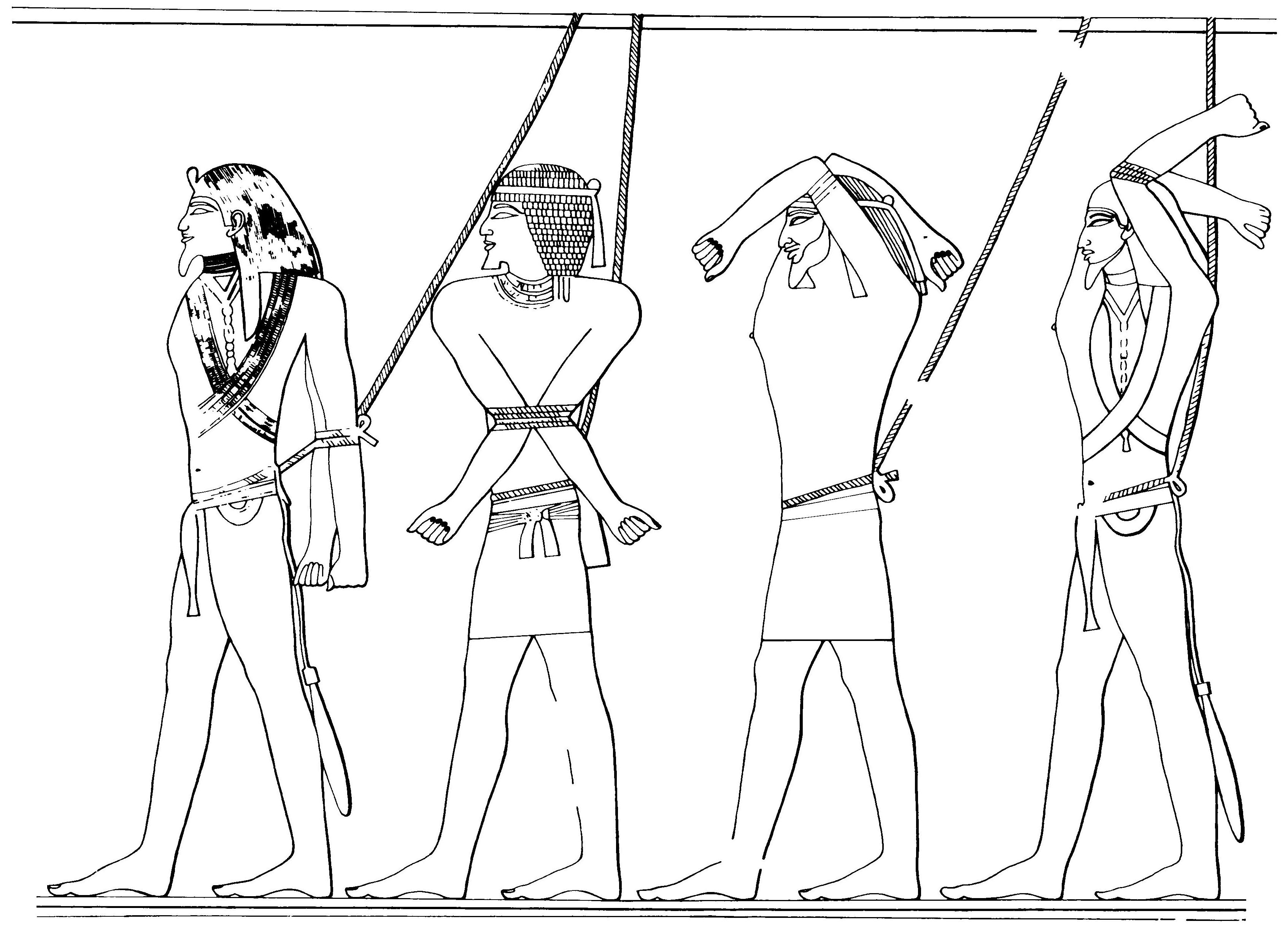 Пленники в древнем Египте