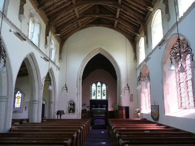 File:The nave, St Laurence's Church, Ridgewell - geograph.org.uk - 897824.jpg
