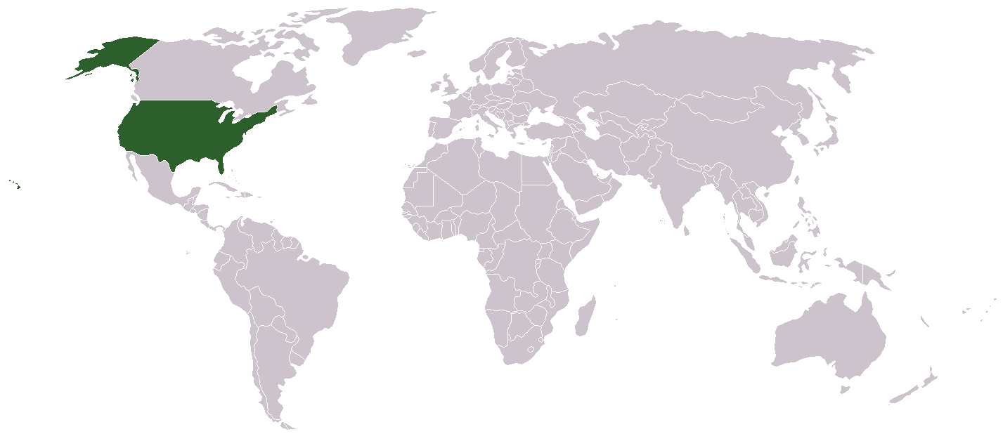 Usa On A World Map File:United States (World Map).png   Wikimedia Commons