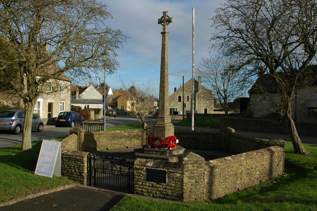 File:War Memorial in Hawkesbury Upton - geograph.org.uk - 312214.jpg