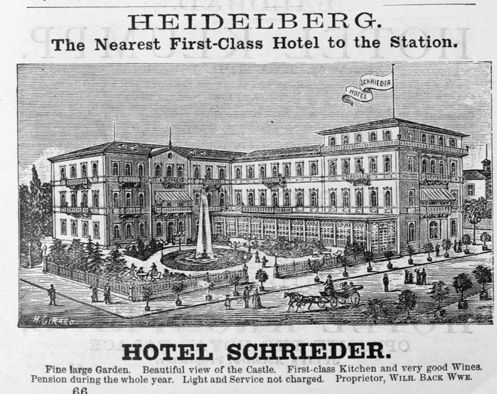 File:1885 Hotel Schrieder Heidelberg ad Harpers Handbook for Travellers in Europe.png