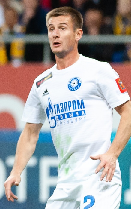 Malykh with FC Orenburg in 2018