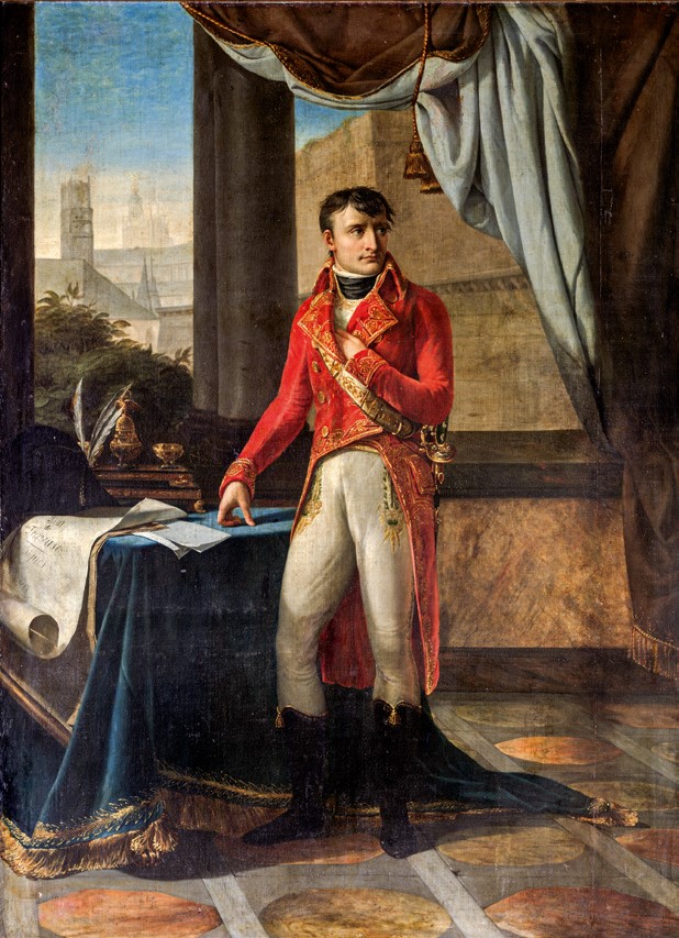 File:First Consul Napoleon Bonaparte by Marie-Guillemine Benoist (Gent).jpg  - Wikimedia Commons