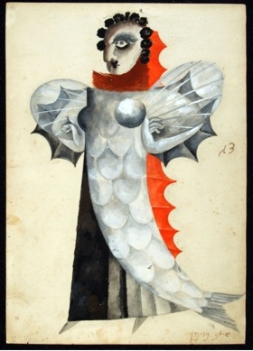 I. Nivinsky - Fish costume for Golem (1925).jpg