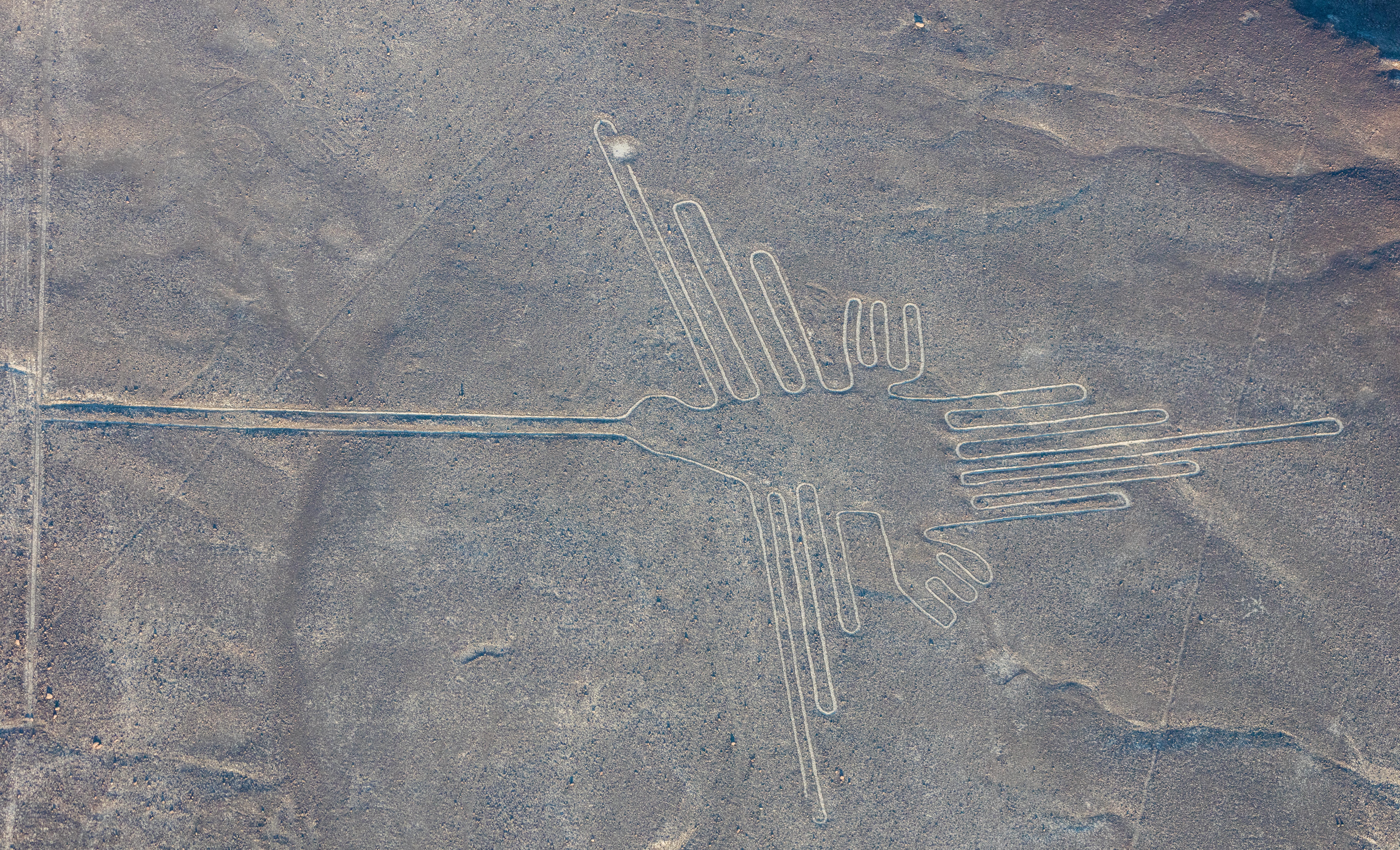 Las Líneas de Nazca, ubicadas en Perú