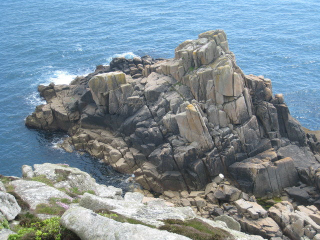 File:Looking down onto Boscawen Point - geograph.org.uk - 819893.jpg