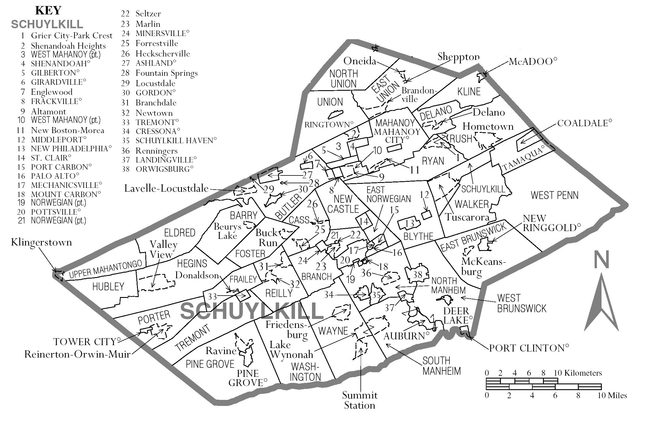 schuylkill county tax maps