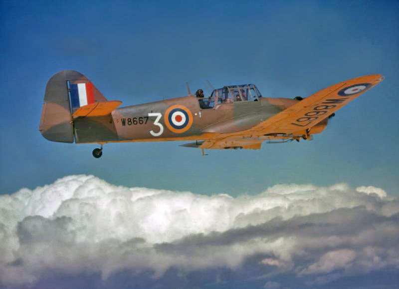 File:Miles M.27 Master MkIII W8667, No.5 SFTS. IWM-COL198.jpg