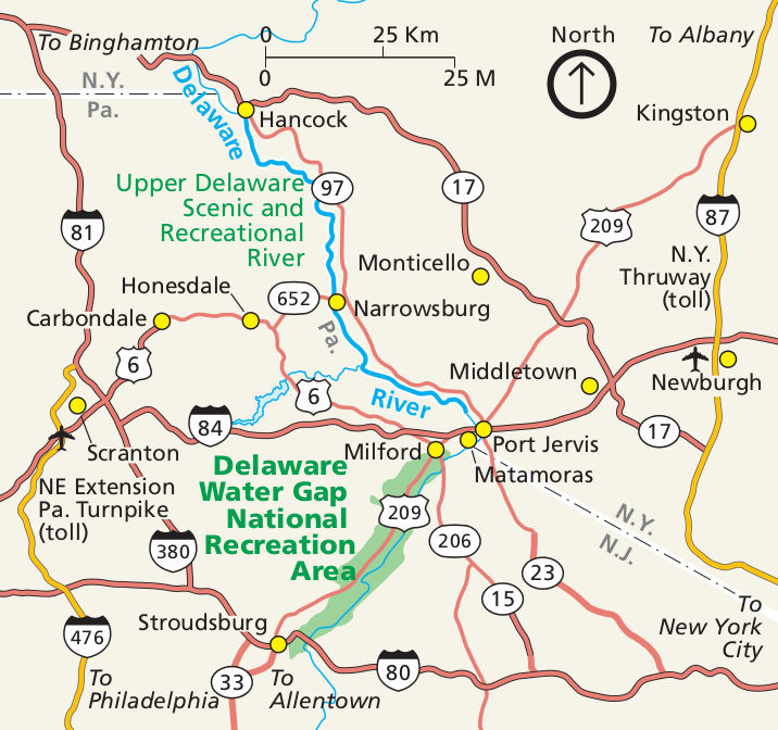 Delaware Water Gap Trail Map Pdf File:nps Delaware-Water-Gap-Regional-Map.jpg - Wikimedia Commons