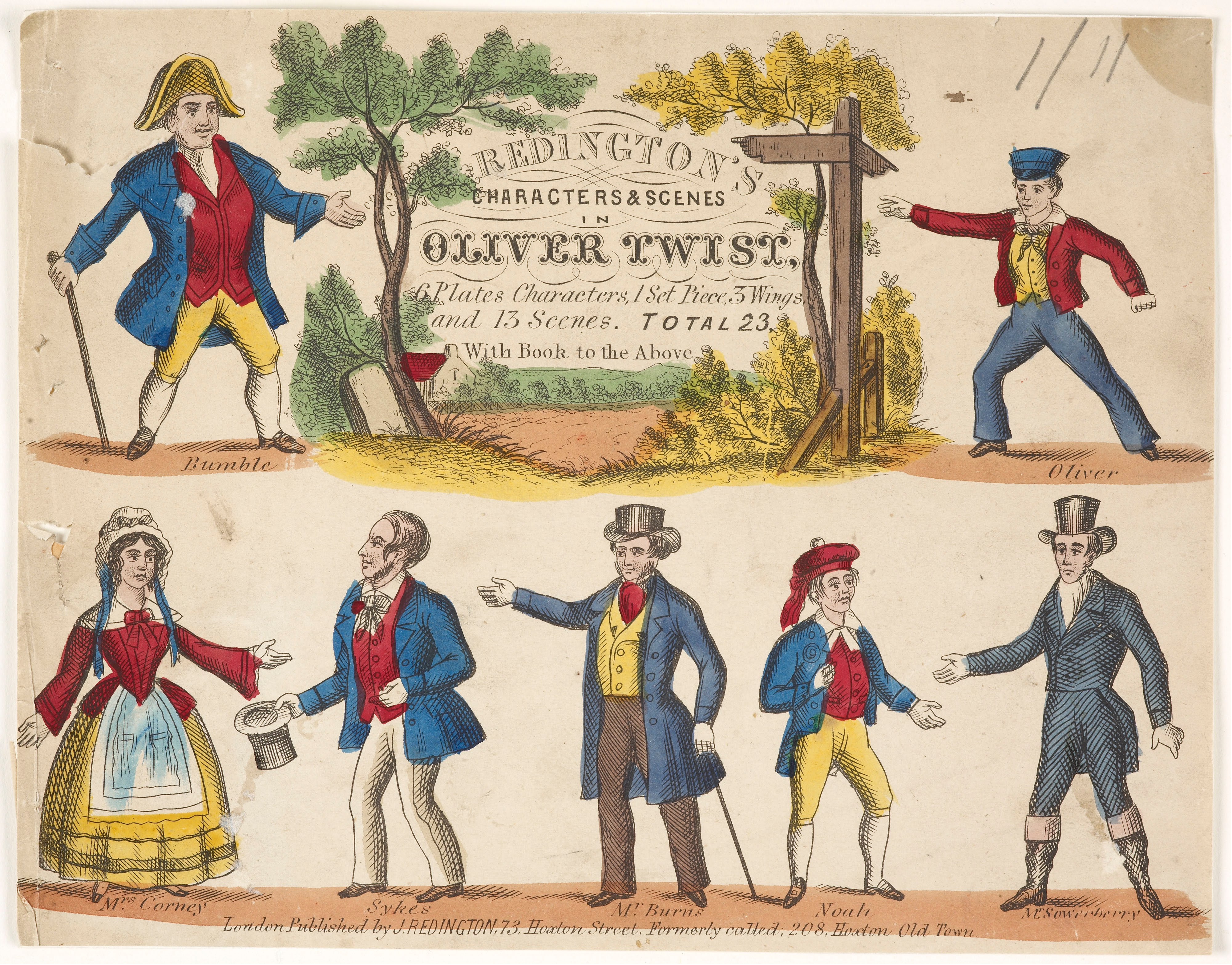 File Redington John Toy Theatre Sheet Oliver Twist Google Art Project Jpg Wikimedia Commons