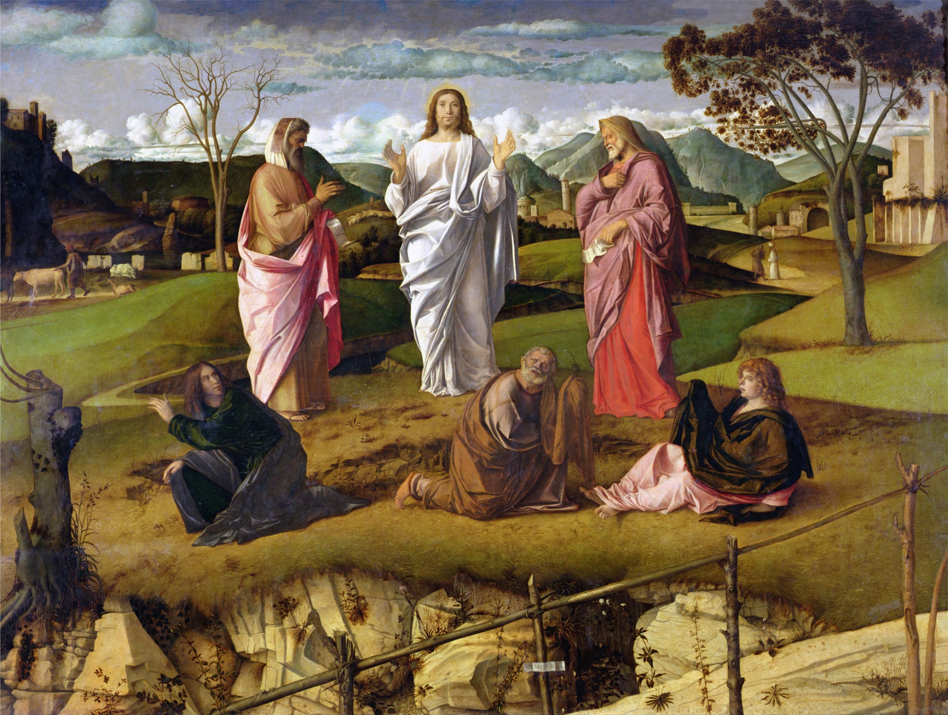 The Transfiguration by Giovanni Bellini, Luke 9:28-36, Bible.Gallery
