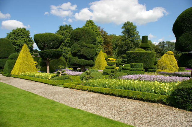 Topiary Garden at Levens Hall - geograph.org.uk - 335320