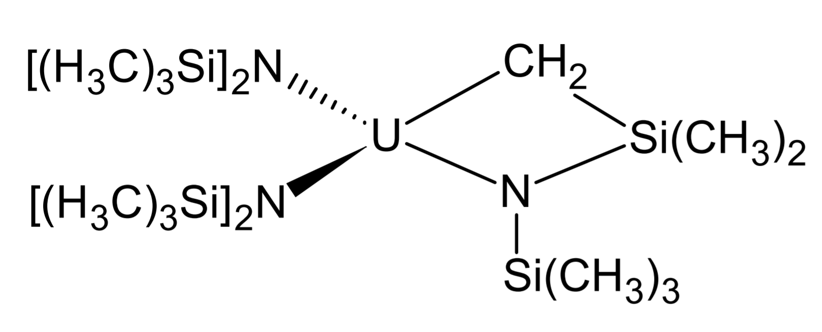 Trimethylsilyl-methyllithium. Uranium tetrachloride.