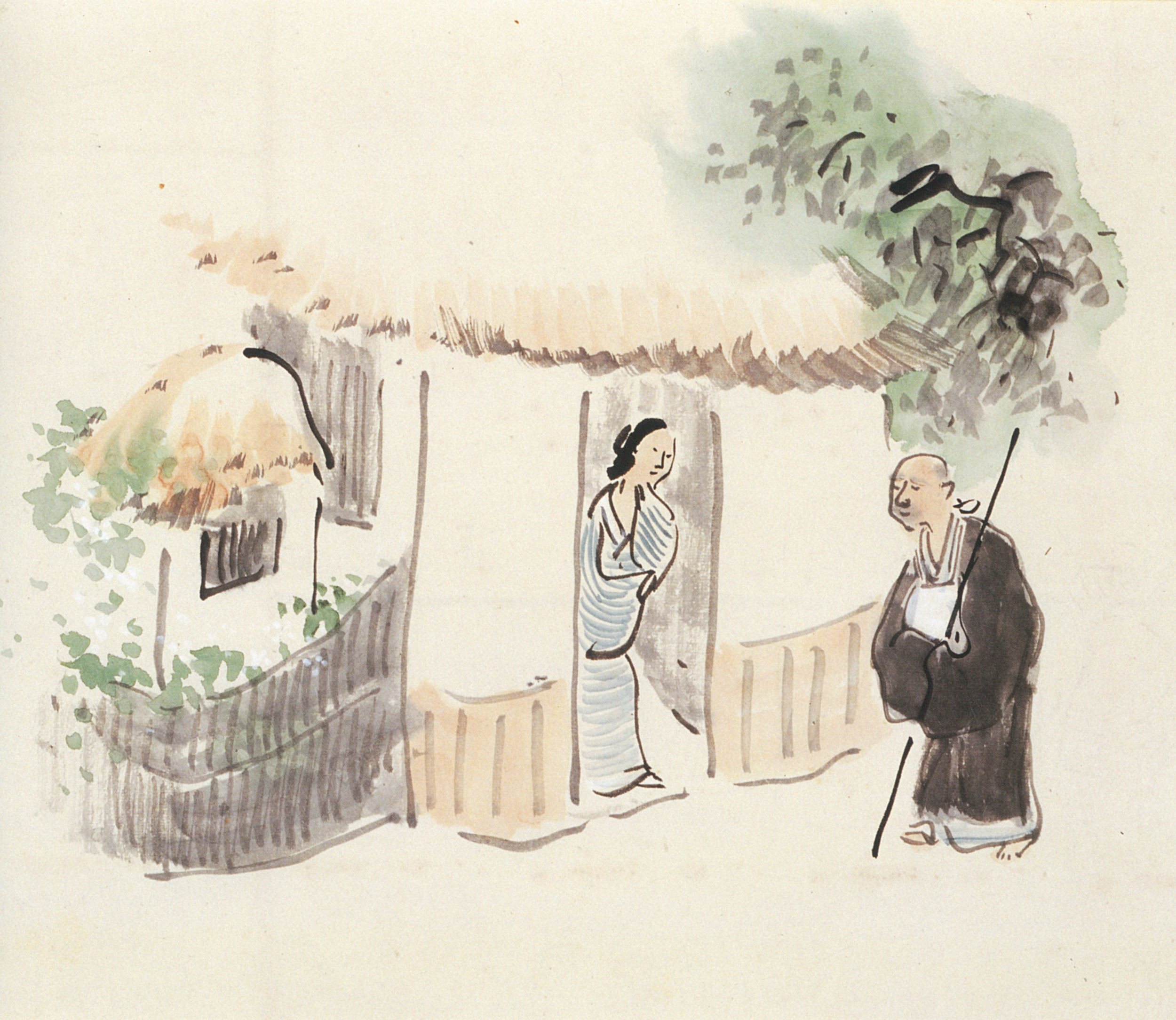 File:与謝蕪村《奥の細道画巻》1778、海の見える杜美術館.jpg