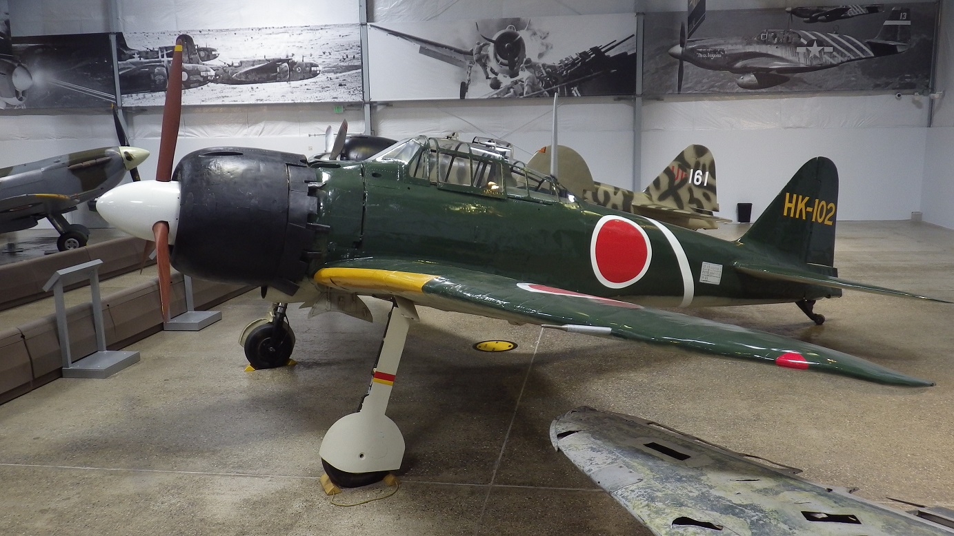 ファイル:零式艦上戦闘機 五二型 HK-102 Flying Heritage Collection