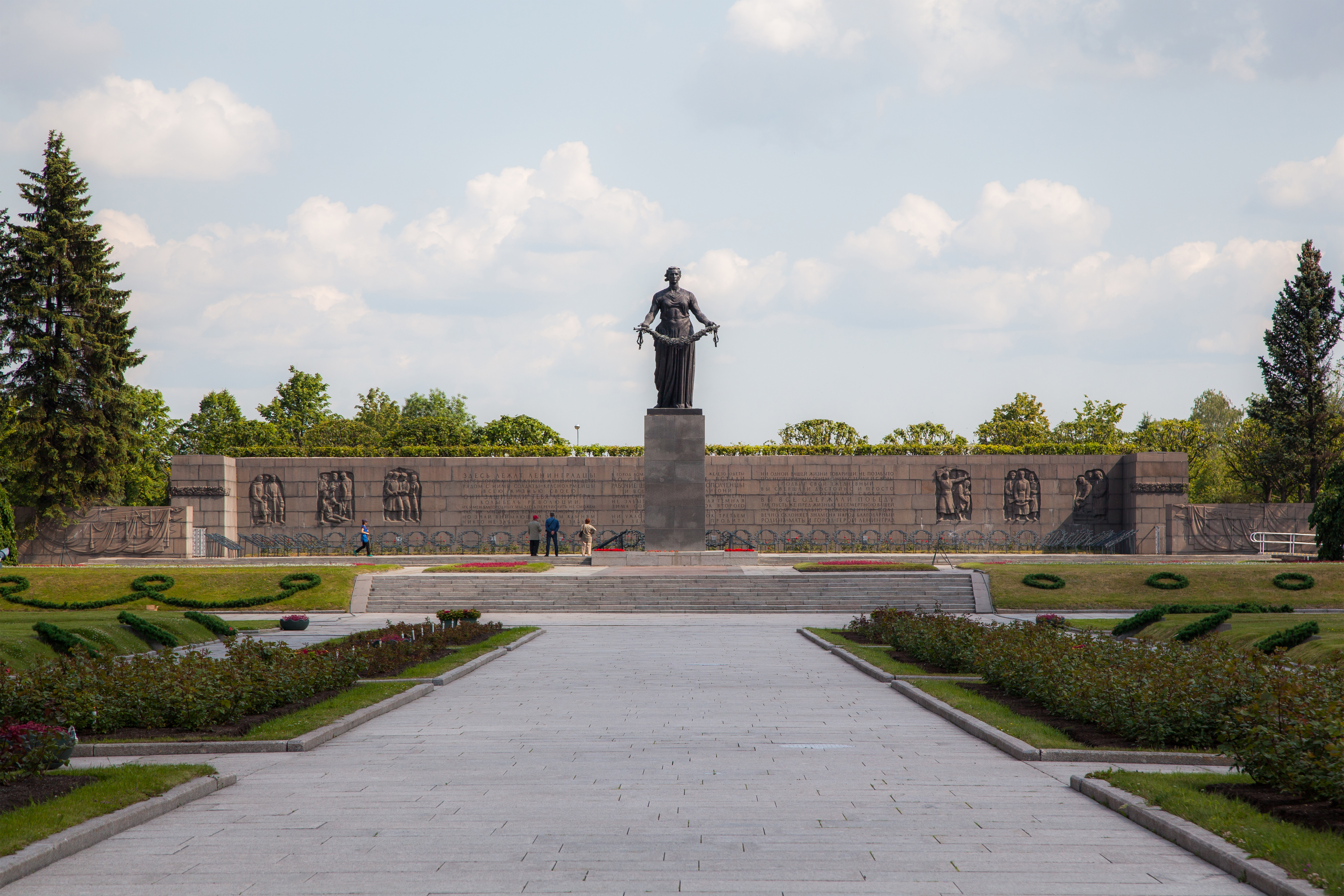 Пискаревское мемориальное кладбище презентация