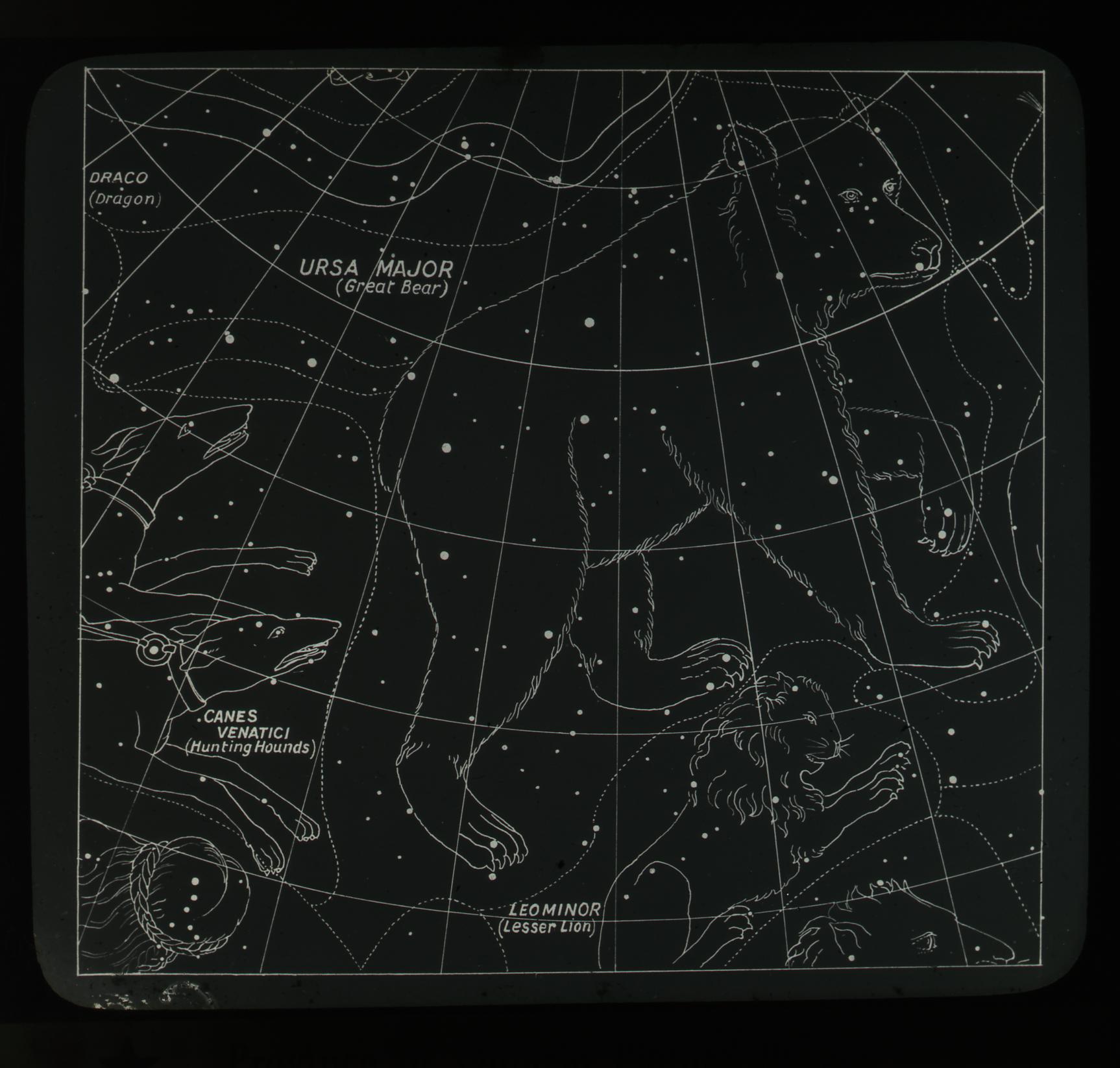 ursa major constellation drawing