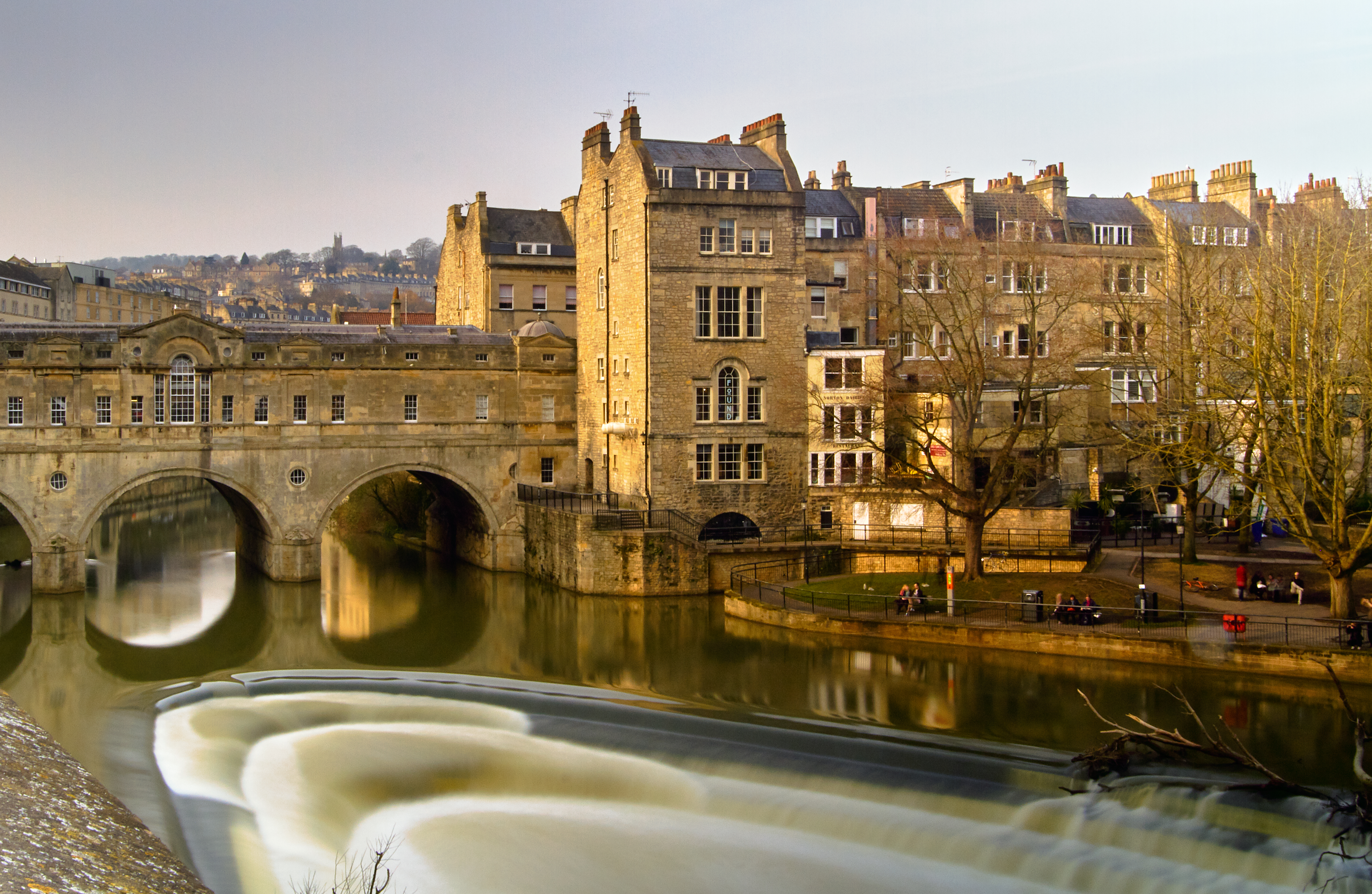 Бат. Бат, Англия (Bath). Бат Сомерсет Англия. Pulteney Bridge Bath England. Город Бэт Великобритания.