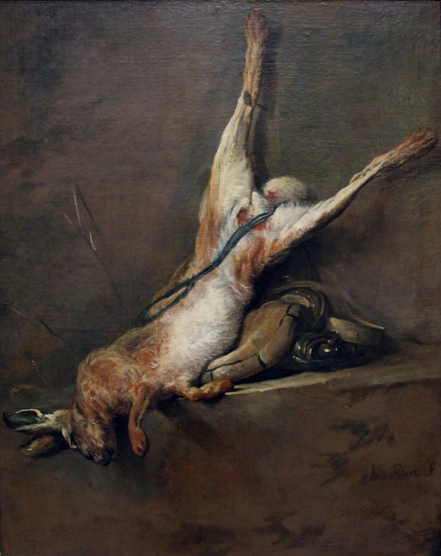 File:Chardin, lepre morta con polvere da sparo e borsa, 1730 ca.  (cropped).JPG - Wikimedia Commons