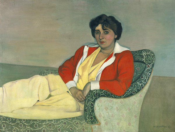 File:Félix Vallotton, 1913 - Le gilet rouge.jpg