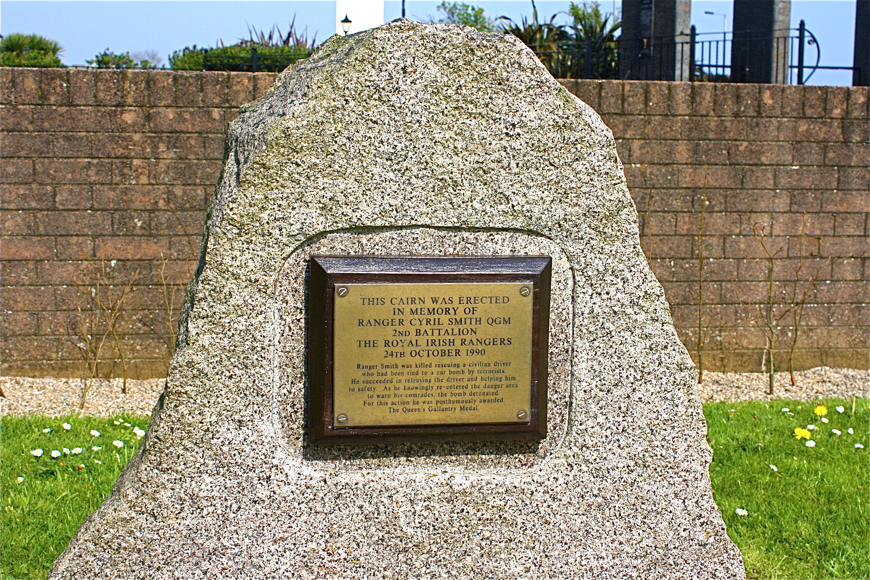 File Garden Of Remembrance Ranger Cyril Smith Qgm Memorial