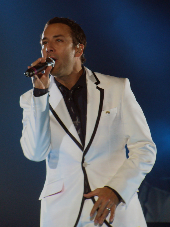 Dorough at a NKOTBSB show in Newcastle Arena, 2012