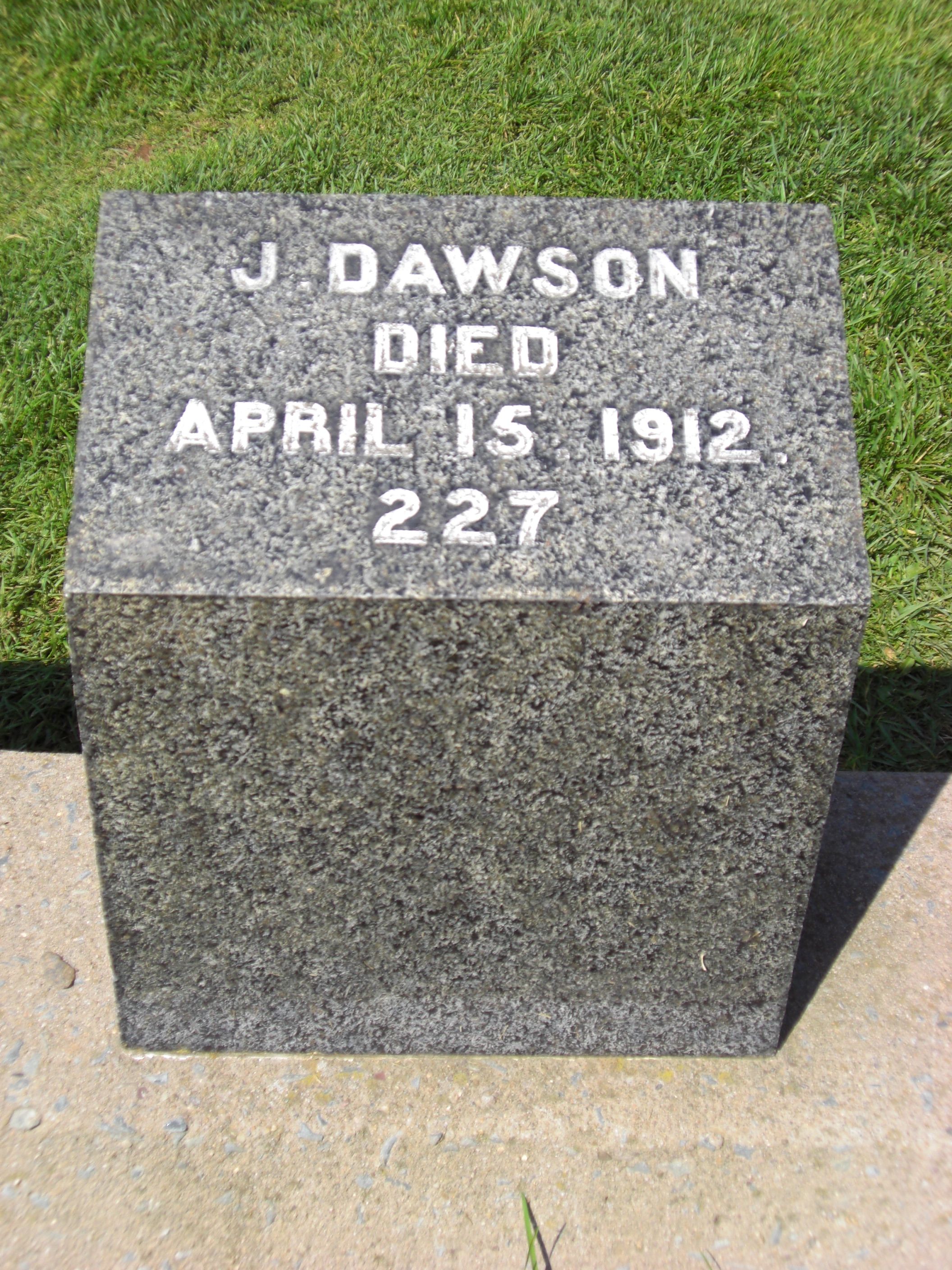 File:Joseph Dawson Titanic  - Wikimedia Commons