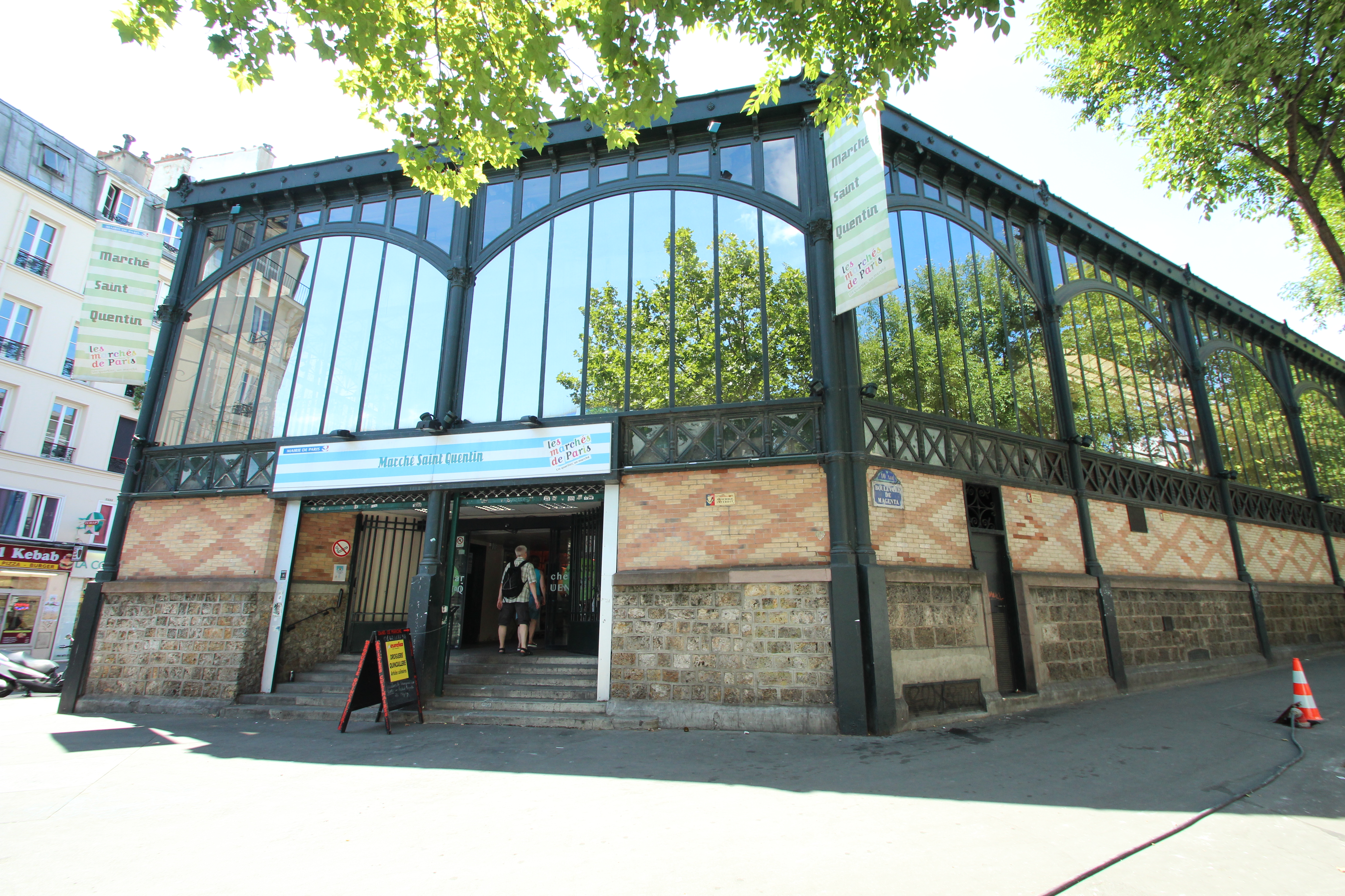 Marché couvert Saint-Quentin  France Île-de-France Paris Paris 75007