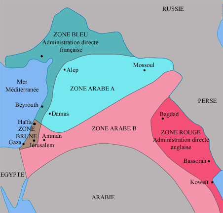 Image illustrative de l'article Accords Sykes-Picot