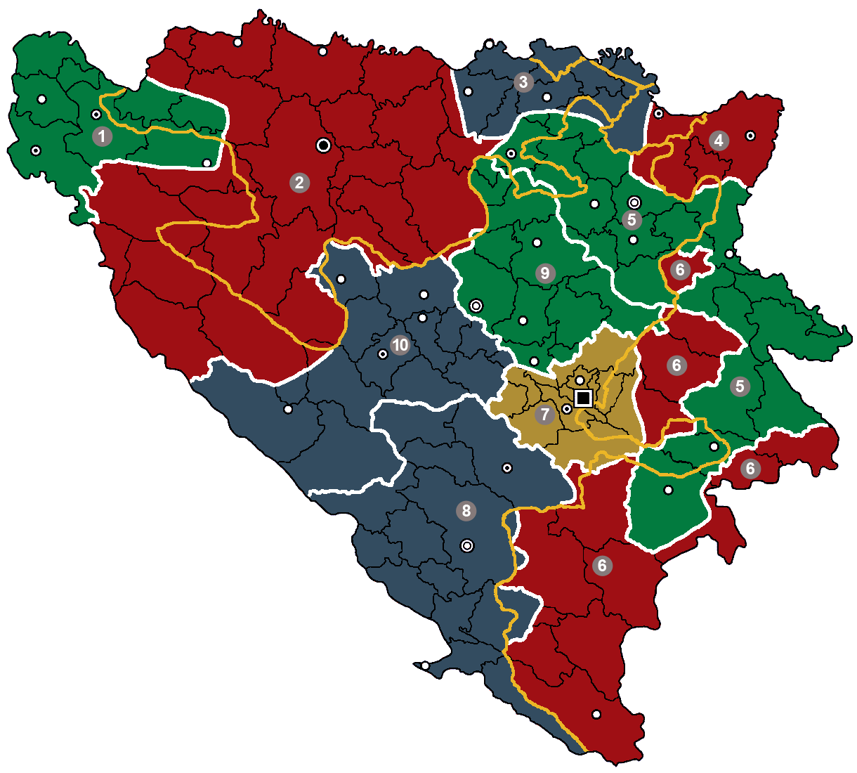 10 провинций. План Вэнса Оуэна. Bih Страна. Боснийская Империя. План Вэнса Оуэна и другие по Югославии.