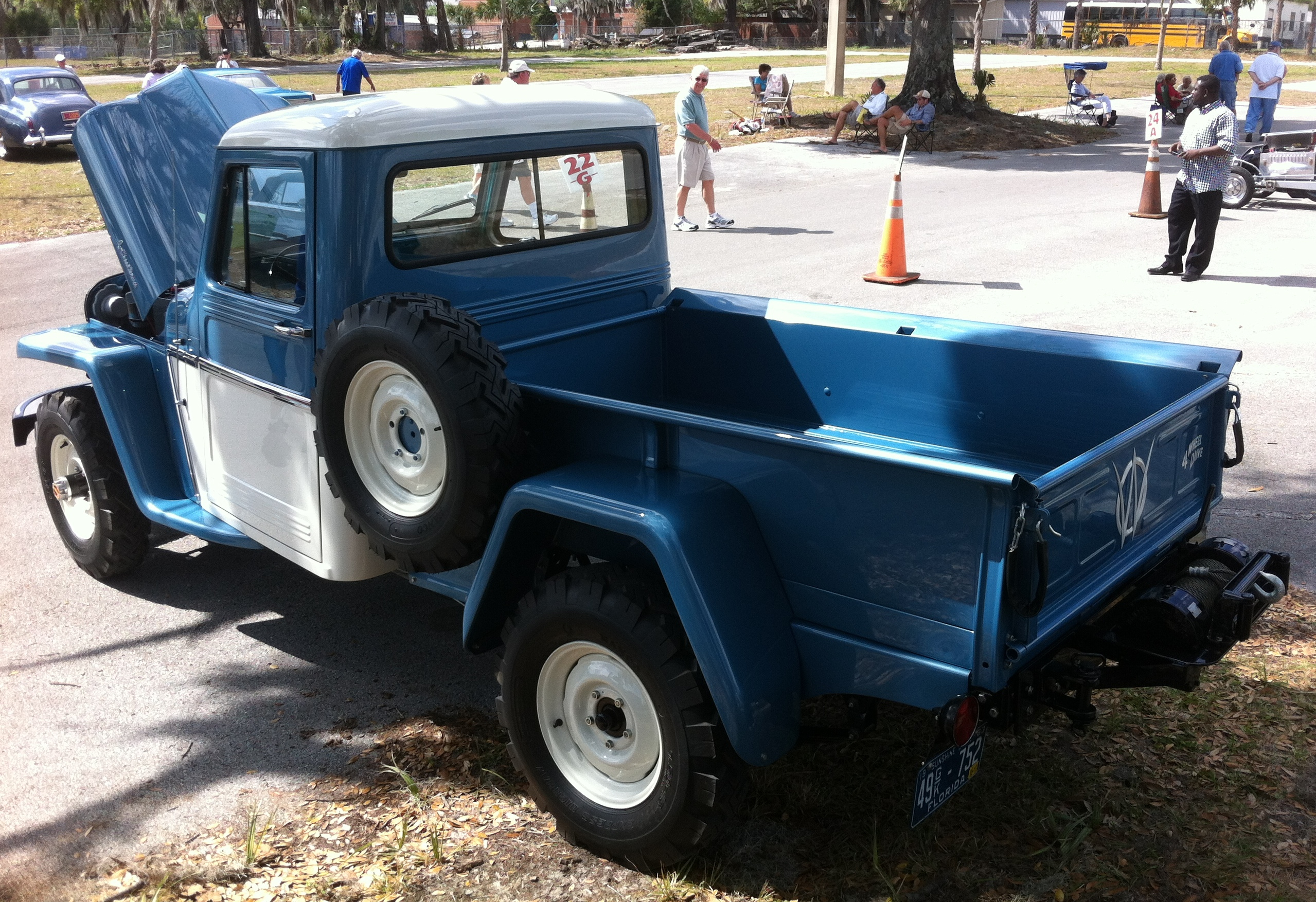 1963 4WD Willys Jeep Truck rear