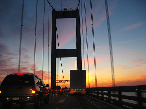 File:Chesapeake bay bridge sunset.jpg