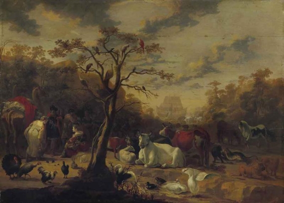 File:Cornelis Snellinck - Landscape with the embarkation of the animals in Noah's ark.Jpeg