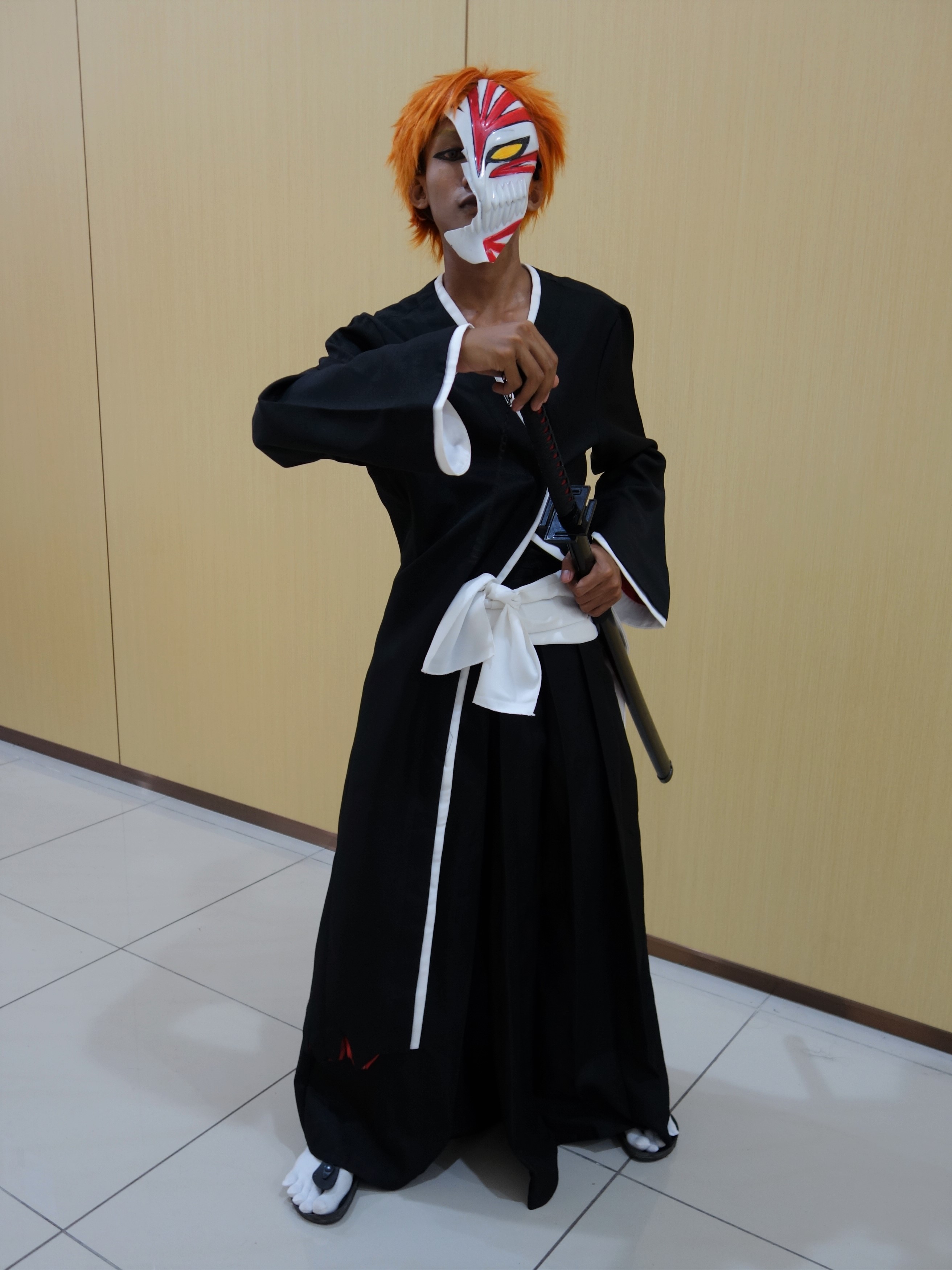 Anime Bleach Ikkaku Madarame Cosplay Costume
